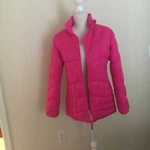Pink womans jacket Faded Glory size xs